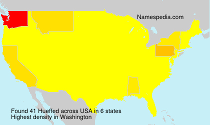 Surname Hueffed in USA Surname Hueffed in USA