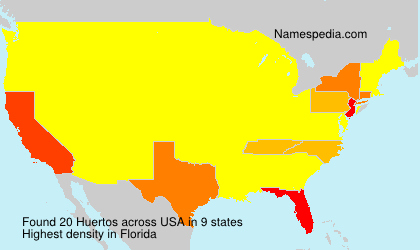 Surname Huertos in USA Surname Huertos in USA