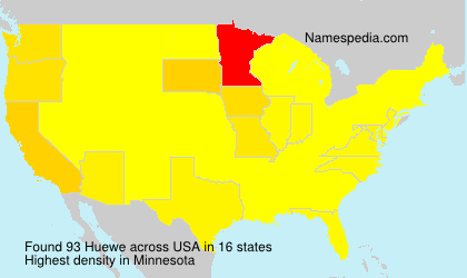 Surname Huewe in USA Surname Huewe in USA