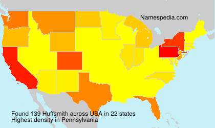 Surname Huffsmith in USA Surname Huffsmith in USA