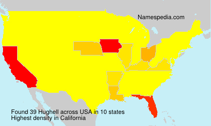 Surname Hughell in USA Surname Hughell in USA