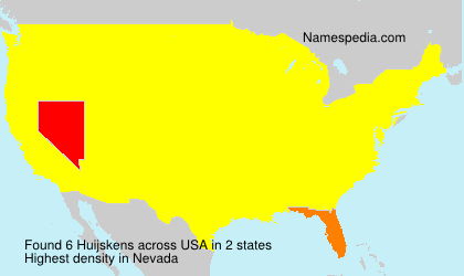 Surname Huijskens in USA Surname Huijskens in USA