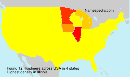 Surname Huisheere in USA Surname Huisheere in USA