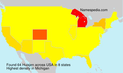 Surname Huisjen in USA Surname Huisjen in USA
