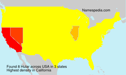 Surname Hular in USA Surname Hular in USA