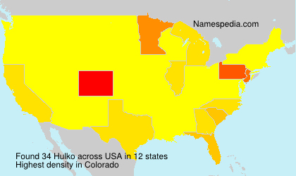 Surname Hulko in USA Surname Hulko in USA