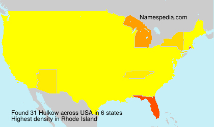 Surname Hulkow in USA Surname Hulkow in USA
