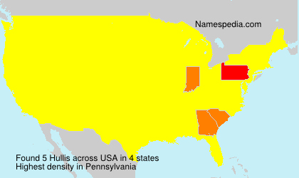 Surname Hullis in USA Surname Hullis in USA