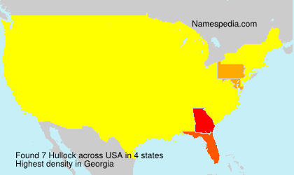 Surname Hullock in USA Surname Hullock in USA
