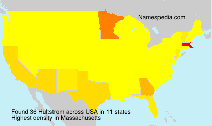 Surname Hultstrom in USA Surname Hultstrom in USA