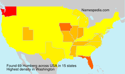 Surname Humberg in USA Surname Humberg in USA