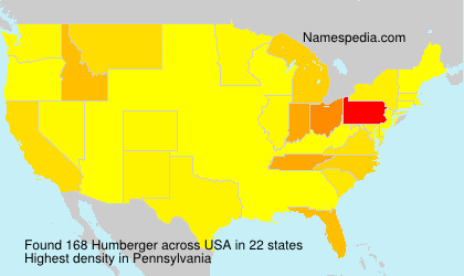 Surname Humberger in USA Surname Humberger in USA