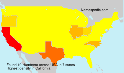 Surname Humberta in USA Surname Humberta in USA
