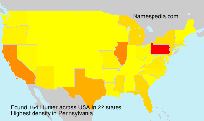 Surname Humer in USA Surname Humer in USA