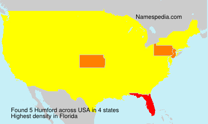 Surname Humford in USA Surname Humford in USA
