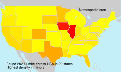 Surname Humke in USA Surname Humke in USA