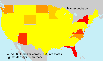 Surname Humleker in USA Surname Humleker in USA