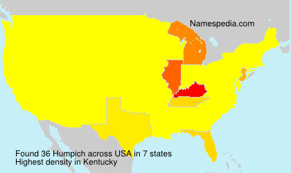 Surname Humpich in USA Surname Humpich in USA