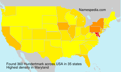 Surname Hundertmark in USA Surname Hundertmark in USA