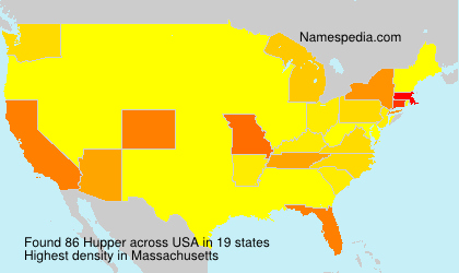 Surname Hupper in USA Surname Hupper in USA