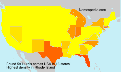Surname Hurdis in USA Surname Hurdis in USA