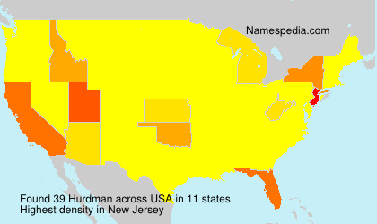 Surname Hurdman in USA Surname Hurdman in USA