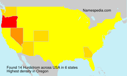 Surname Hurdstrom in USA Surname Hurdstrom in USA