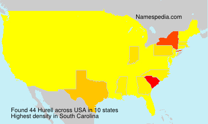 Surname Hurell in USA Surname Hurell in USA
