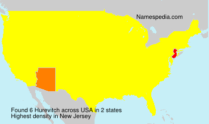 Surname Hurevitch in USA Surname Hurevitch in USA