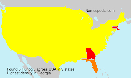 Surname Hurioglu in USA Surname Hurioglu in USA
