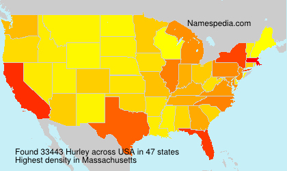 Surname Hurley in USA Surname Hurley in USA