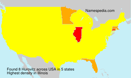 Surname Hurovitz in USA Surname Hurovitz in USA