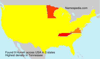 Surname Hurreh in USA Surname Hurreh in USA