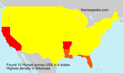 Surname Hurtad in USA Surname Hurtad in USA