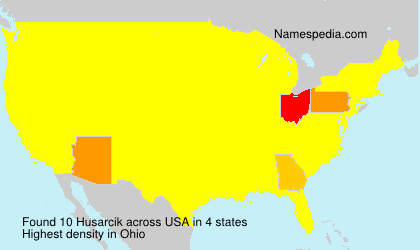 Surname Husarcik in USA Surname Husarcik in USA