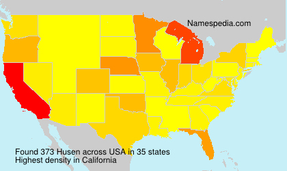 Surname Husen in USA Surname Husen in USA