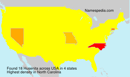 Surname Husenita in USA Surname Husenita in USA