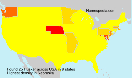 Surname Husker in USA Surname Husker in USA