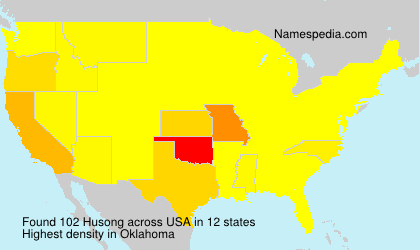 Surname Husong in USA Surname Husong in USA