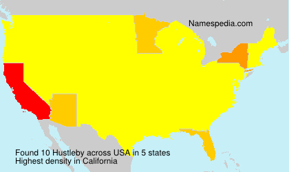 Surname Hustleby in USA Surname Hustleby in USA