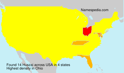 Surname Huszai in USA Surname Huszai in USA
