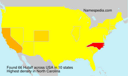 Surname Hutaff in USA Surname Hutaff in USA