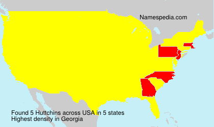 Surname Huttchins in USA Surname Huttchins in USA