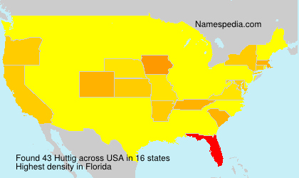 Surname Huttig in USA Surname Huttig in USA