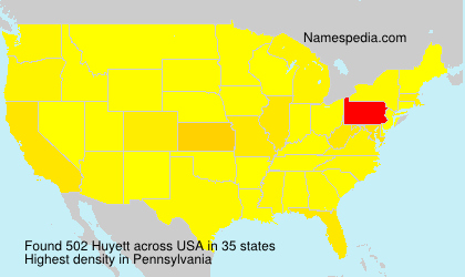 Surname Huyett in USA Surname Huyett in USA