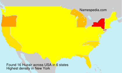 Surname Huzair in USA Surname Huzair in USA