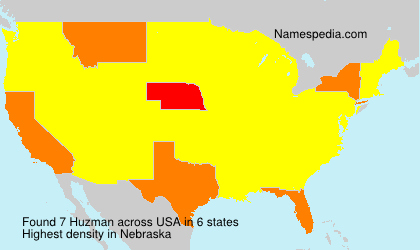 Surname Huzman in USA