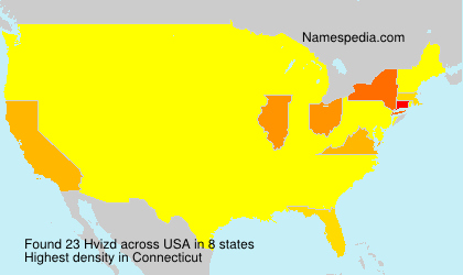 Surname Hvizd in USA Surname Hvizd in USA