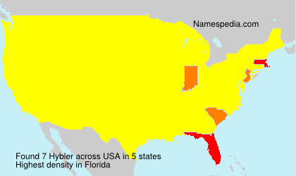 Surname Hybler in USA Surname Hybler in USA