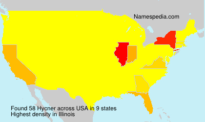 Surname Hycner in USA Surname Hycner in USA